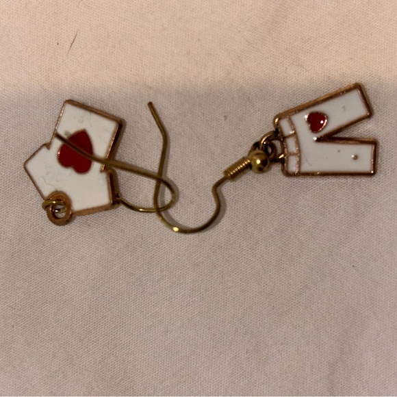 Nordstrom Heart Envelope Earrings - Picture 2 of 6